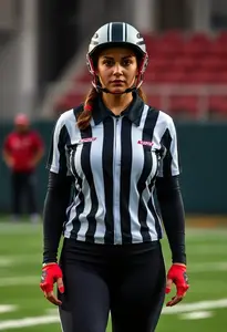 Woman Football Referee Costume