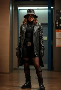 Woman Gangster Outfit
