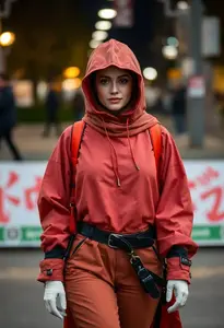 Woman Going Out Clothes Costume
