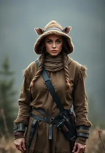 Woman Hunting Clothes