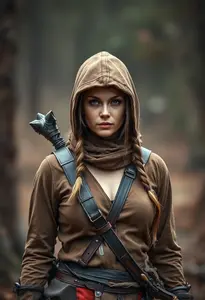 Woman Huntress Costume