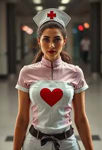 Woman Love Shot Nurse Costume