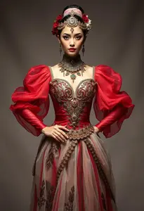 Woman Lyrical Dance Costume
