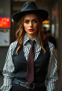 Woman Mafia Costume