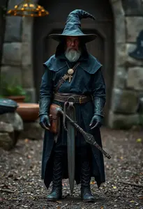 Adult Warlock Costume
