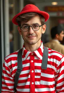 Adult Wheres Waldo Costume