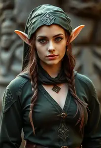 Adult Woman Elf Costume