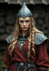 Adult Woman Viking Costume