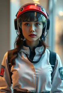 Aerospace Mathematician Girl Costume