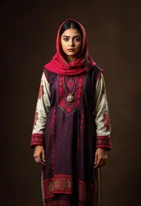 Afghani Kurta Woman Costume
