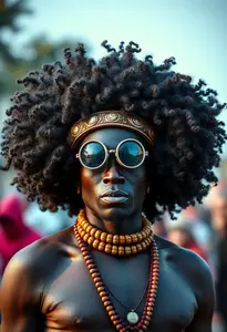 Afro Costume