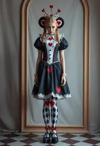Alice Through Looking Glass Queen Hearts Costume
