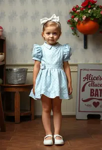 Alices Bakery Toddler Classic Alice Costume