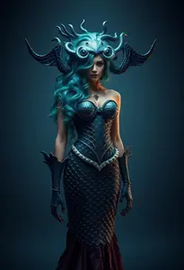 Alluring Sea Siren Costume