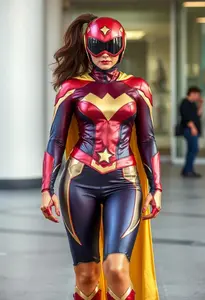 Woman Miss Marvelous Superhero Costume