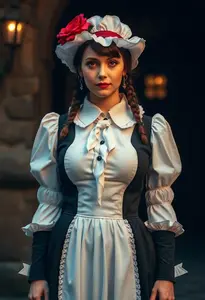Woman Mrs Potts Costume