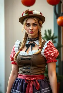 Woman Oktoberfest Outfit