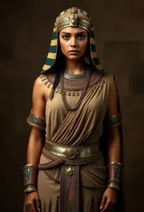 Ancient Egyptian Woman Clothing Costume