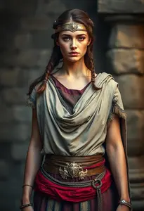 Ancient Roman Girl Costume