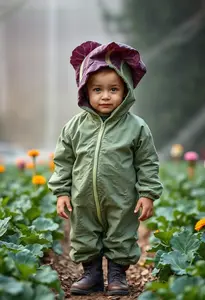Cabbage Garden Kid Costume Infant