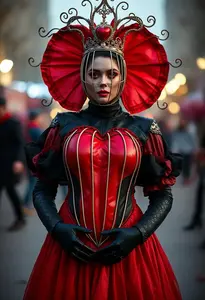 Caged Heart Queen Costume