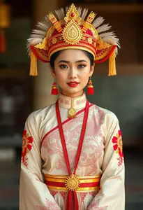Cambodia National Costume Female