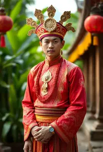 Cambodia National Costume Man