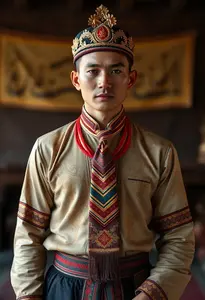 Cambodia National Costume Tie