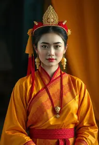 Cambodia Traditional Costume Female