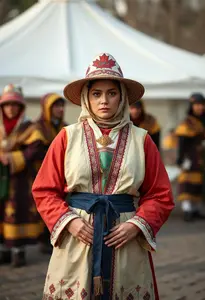 Canadian Woman Clothing Costume