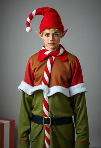 Candy Cane Elf Costume