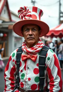 Candy Land Costume Man
