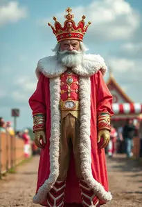 Candy Land King Costume