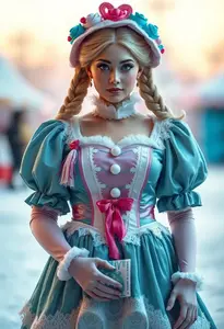 Candyland Queen Frostine Costume