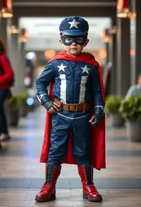 Captain Deluxe Kid Costume