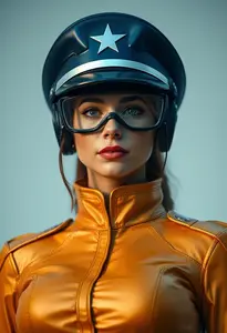 Captain Deluxe Woman Costume