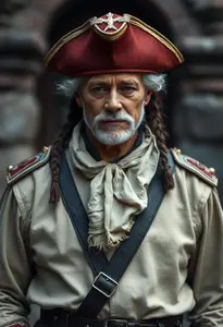 Captain Old Costume