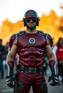 Captain Six Pack Costume