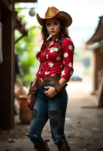 Cardi Cowgirl Costume