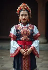 Cari Osa Folk Dance Costume