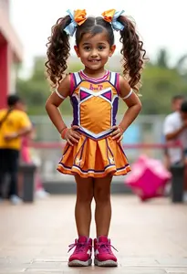 Child Bby Cheerleader Costume