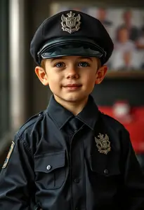 Child Cop Costume