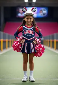Child High School Cheerleader Costume
