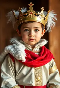 Child King Costume