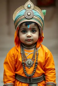 Child Krishna Costume Newborn