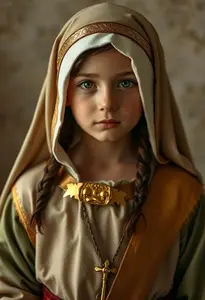 Child Mary Nativity Costume