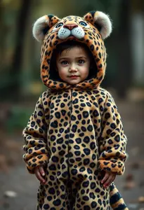 Child Pretty Leopard Costume