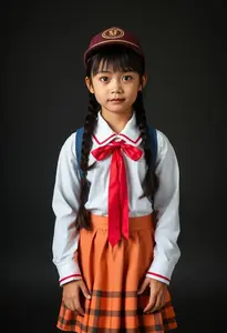 Child School Girl Costume
