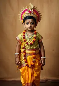 Child Sree Krishna Jayanthi Costume