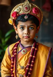 Child Sreekrishna Jayanthi Costume